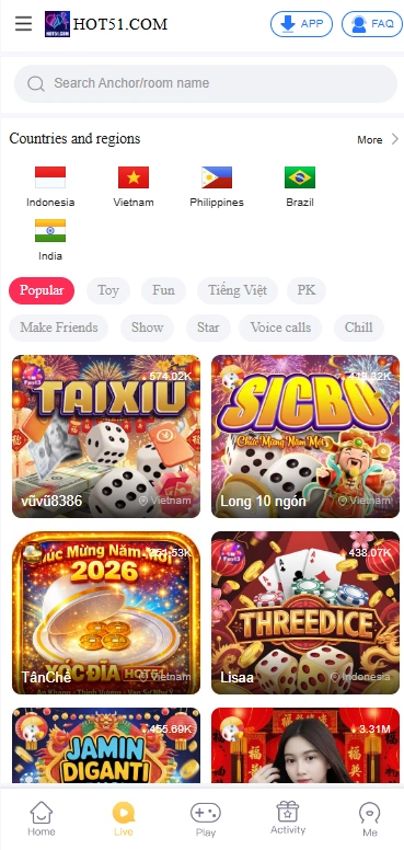Hot51 Mod APK Feature